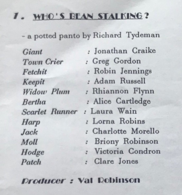 Who's Bean Stalking (HYPS) Image